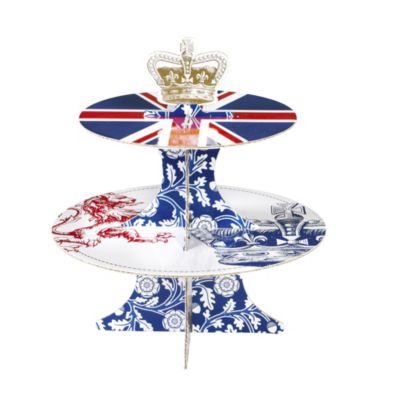 Street Party 2-Tier Cake Stand