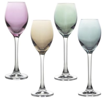 LSA 4 Polka Liqueur Glasses