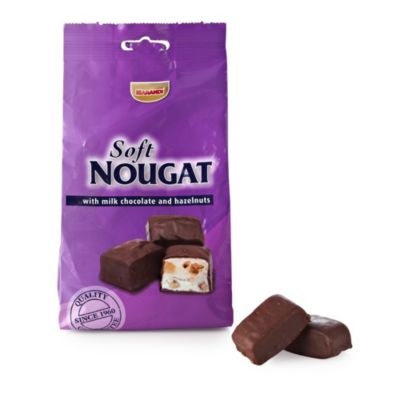 Nougat with Milk Chocolate & Hazelnuts