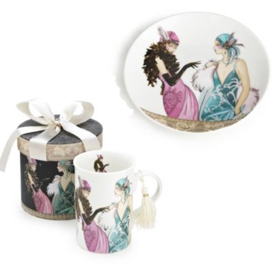 Art Deco Fine Bone China