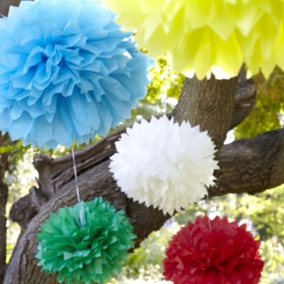 Paper Party Pompoms