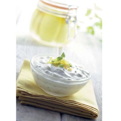 Yoghurt & stem ginger relish by Liz Franklin