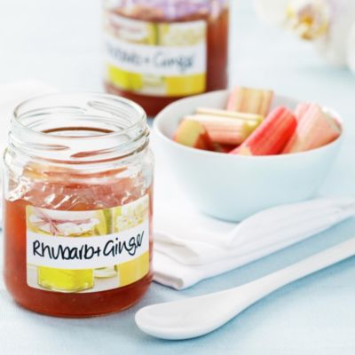 Rhubarb & ginger jam
