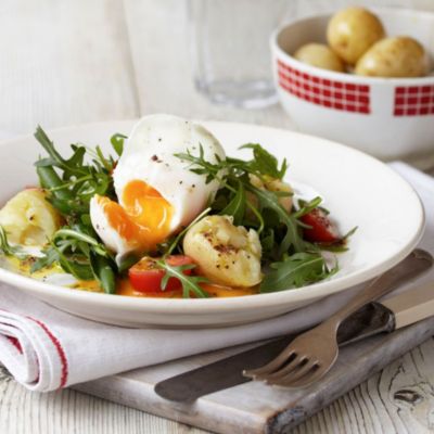 Warmer Salat Mit Pochiertem Ei | Rezeptideen | Lakeland De
