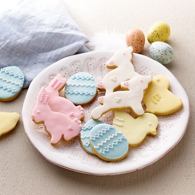 Iced Easter Cookies