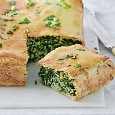 Spinach &amp; Ricotta Pasta Tart Vegetarian Recipes Lakeland