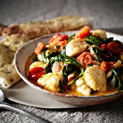 Halloumi & Spinach Curry Vegetarian Recipes Lakeland