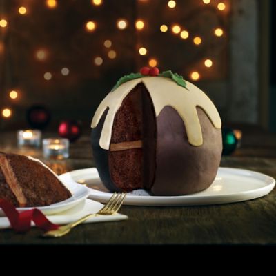 Christmas Pud Hemisphere Cake  Recipes  Lakeland