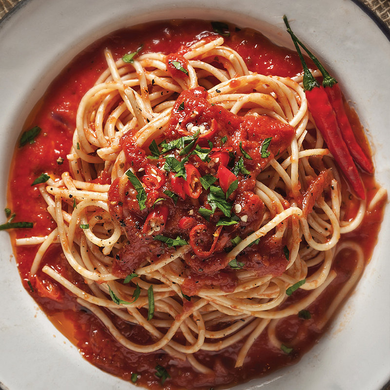 Spaghetti Arrabiata | Cuisinart Soup Maker Recipes | Lakeland