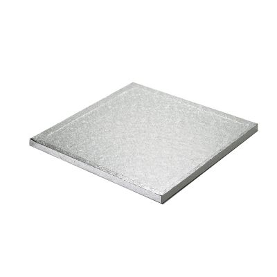 25cm Silver Cake Board Drum - Square image(2)