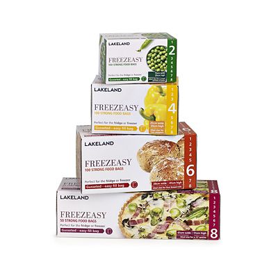100 Gusseted Freezeasy Food Freezer Bags 20 x 30cm image(4)