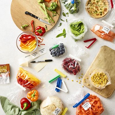 100 Flat Freezeasy Food Freezer Bags 25 x 38cm image(2)