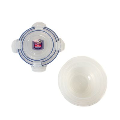 3 Lock & Lock Nesting Mixing Bowls 0.8L, 1.4L & 2.1L Set With Lids image(5)