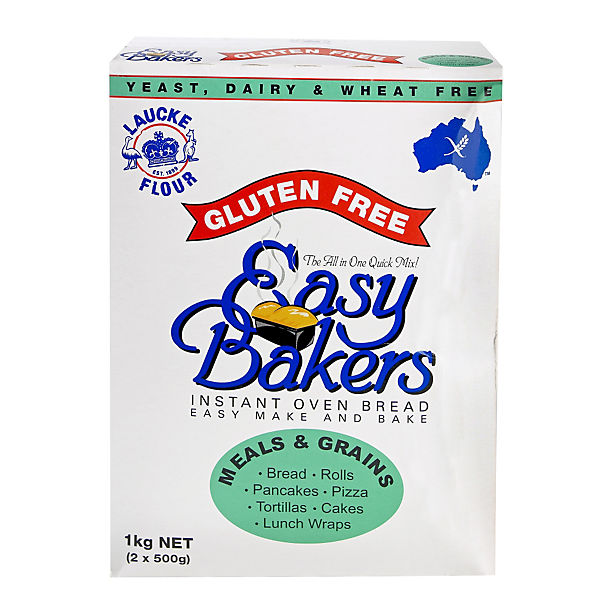 Laucke Multigrain Gluten and Dairy Free Bread Mix 2 x 500g image()
