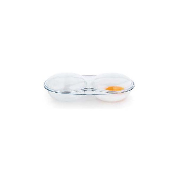 Clear Microwave Duo Egg Poacher image()