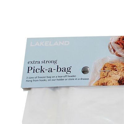 125 Pick A Bag Flat Freezer Bags - Assorted Sizes image(4)