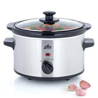 Two-Portion Mini Slow Cooker image()