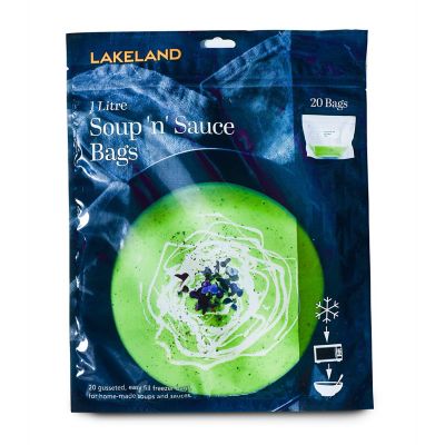 20 Soup n Sauce Press Seal Freezer Bags 1L image(6)