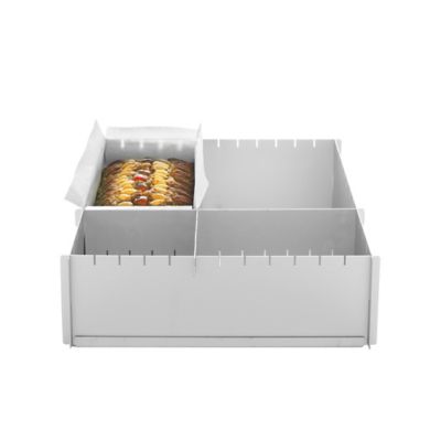 Adjustable square deals cake pan