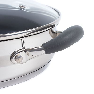 Lakeland Stainless Steel 24cm Lidded Saute Pan image(3)