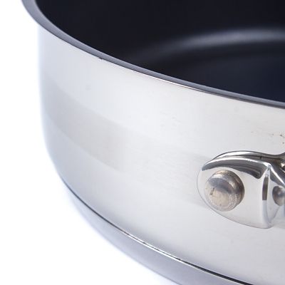 Lakeland Stainless Steel 24cm Lidded Saute Pan image(7)
