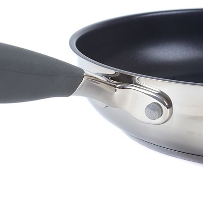 Lakeland Stainless Steel Non-Stick Frying Pan - 24cm image(3)