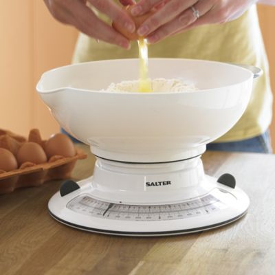 Aquaweigh Mechanical Kitchen Scales, 2.6 L Bowl, 4kg Capacity