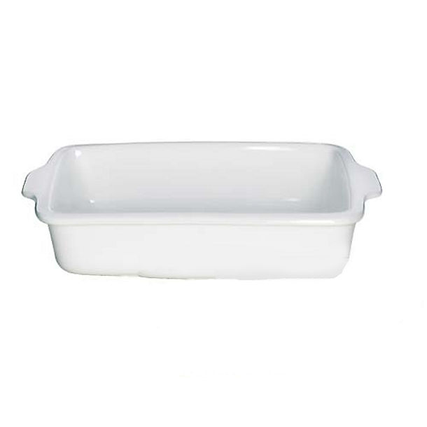 Dura White Porcelain Serveware - Small Casserole Dish image(1)