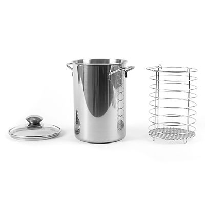 Stainless Steel Upright Asparagus Steamer Kettle 2.8L image(4)