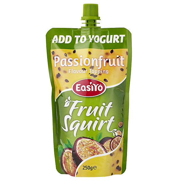 EasiYo Yogurt Fruit Squirt - Passionfruit 250g image()