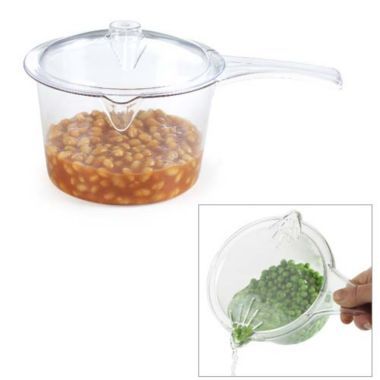 Clear Microwave Large Lidded Saucepan Lakeland