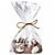 50 Clear Gusseted Presentation Gift Bags 20 x 28cm