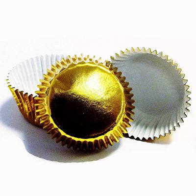 30 PME Greaseproof Cupcake Cases - Metallic Gold image(4)