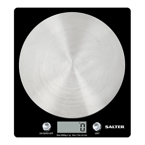 Salter Aquatronic Flat Digital Kitchen Weighing Scales image(1)