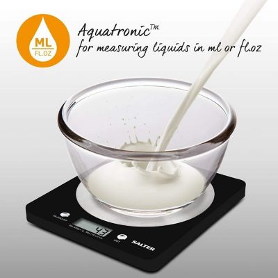 Salter Aquatronic Flat Digital Kitchen Weighing Scales - (Image 3)