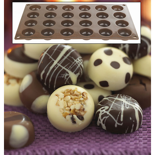 Silicone Button Chocolate Mould image()