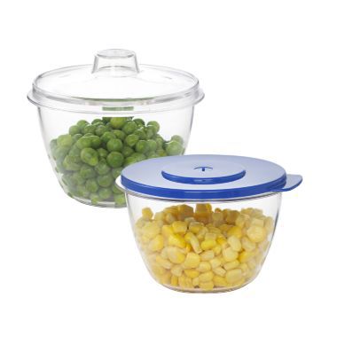Clear 2 Microwave Mini Pots image()