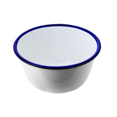 Traditional Enamel 14cm Pudding Basin image()