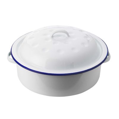 Traditional Enamel Round Roaster image()