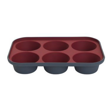 Lakeland Silicone 6 Hole Muffin Pan image()