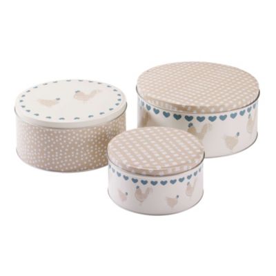 Henrietta 3 Round Cake Tins | Lakeland