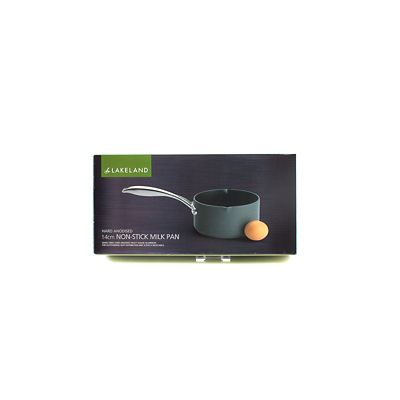 Lakeland Hard Anodised Milk Pan 14cm image(6)