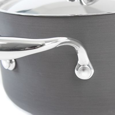 Lakeland Hard Anodised 20cm Lidded Casserole Pan image(5)