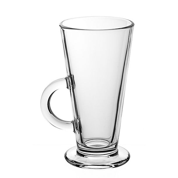 Coffee Shop Style Latte Glass 250ml image(1)