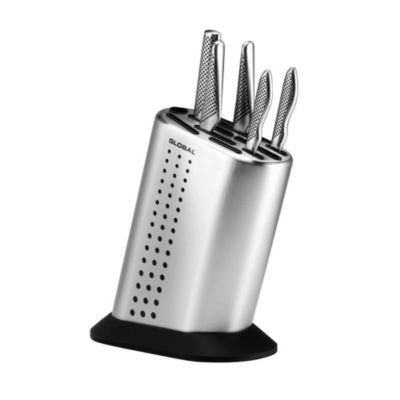 Global 5 Piece Knife Block & 5 Knives Set