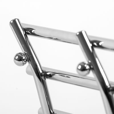Wavy Chrome Hot Pan Trivet Rack Stand image(3)