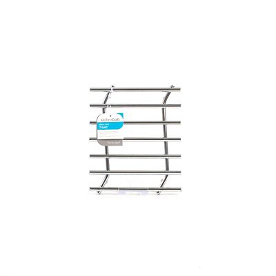 Wavy Chrome Hot Pan Trivet Rack Stand image(4)