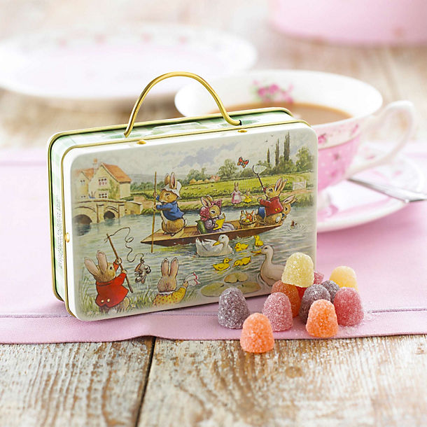 Mini Easter Suitcase Tin with Jellies image()