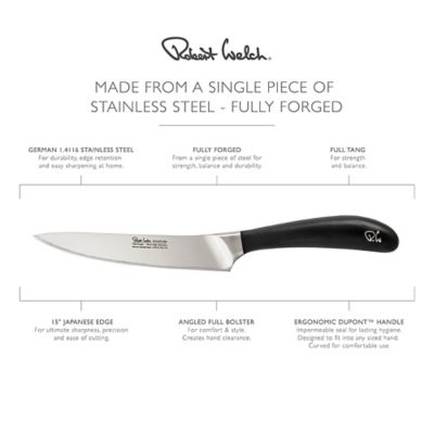 Robert Welch Signature Stainless Steel Kitchen Knife 12cm Blade image(4)