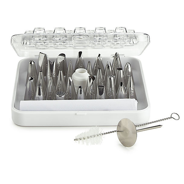 Complete Cake Decorating Icing Nozzle and Piping Bag Set image(1)